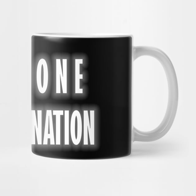 ONE NATION RL Water Tower Vintage Polaroid MUG (black color) by ejourdainjr